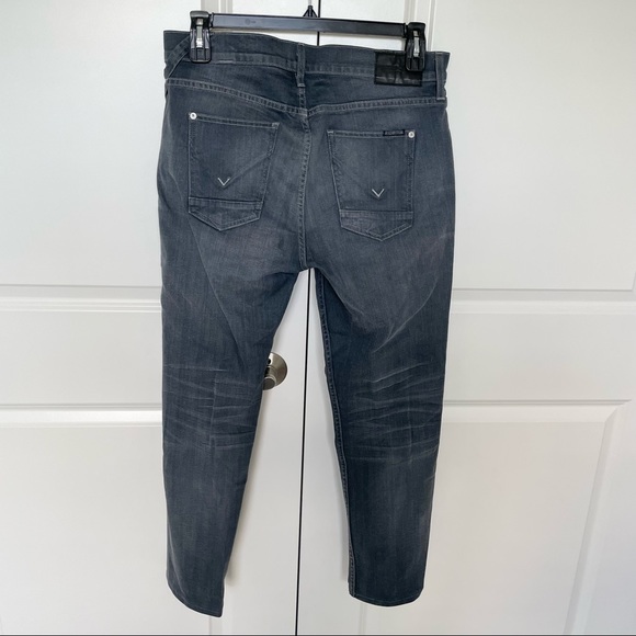 Hudson Sartor Slouchy Skinny Jeans Gray - Picture 3 of 7